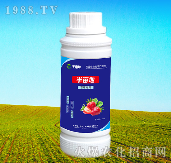 草莓專用葉面肥-半畝地