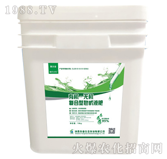 有機無機復(fù)合型皂甙液肥（高氮型）-永春生態(tài)