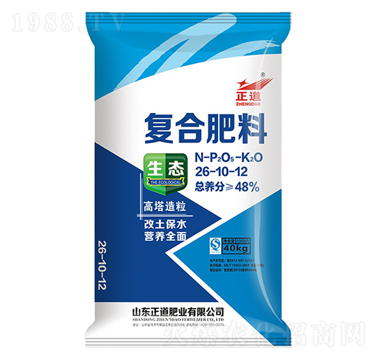 高塔造粒復合肥料26-10-12-正道-祥云化工