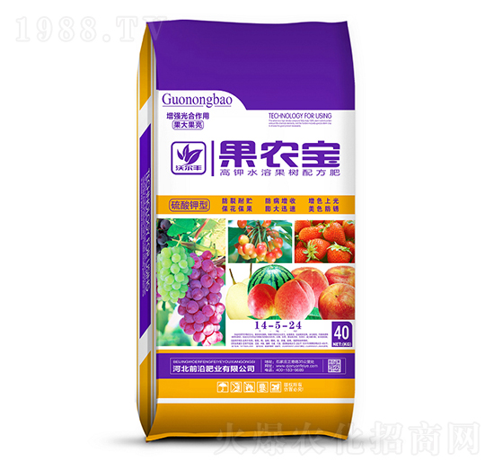 高鉀水溶果樹配方肥14-5-24-果農(nóng)寶-前沿肥業(yè)