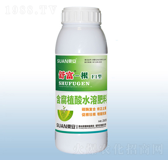含腐植酸水溶肥料-舒富·根F1型-粟安