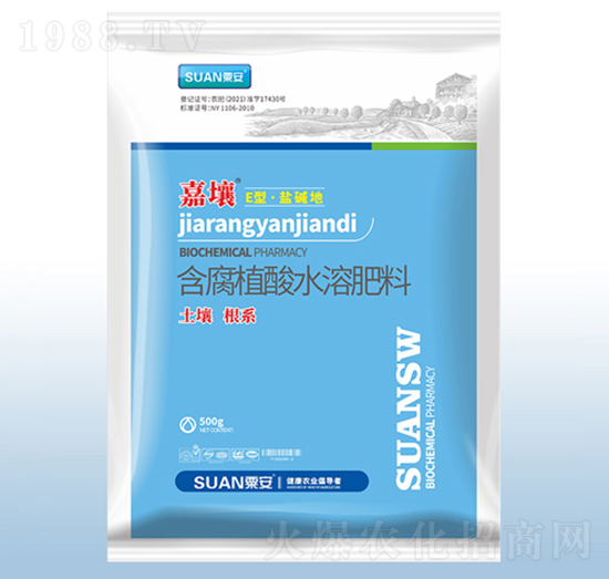 含腐植酸水溶肥料-嘉壤E型·鹽堿地-粟安