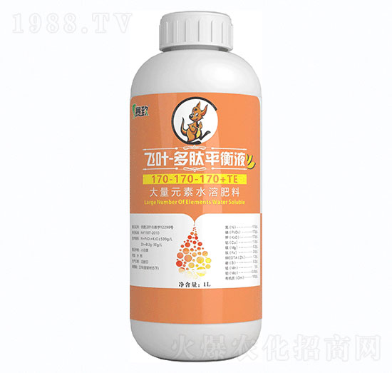 大量元素水溶肥170-170-170+TE-飛葉·多肽平衡液-賽致-格新農業(yè)