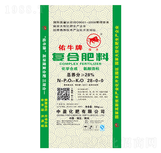 佑牛牌復(fù)合肥料28-0-0-中盈化肥