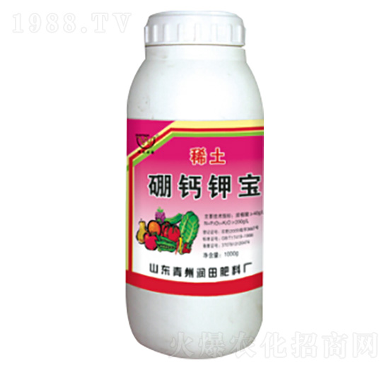 稀土硼鈣鉀寶-潤(rùn)田肥料