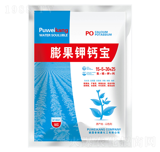 膨果鉀鈣寶15-5-30+25-臺達肥業(yè)