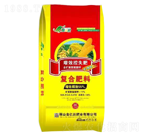 增效控失型復(fù)合肥料26-8-10-撒金秋-金億達(dá)肥業(yè)