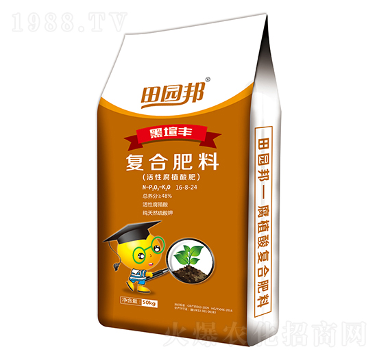 田園邦腐植酸復(fù)合肥16-8-24-農(nóng)大肥業(yè)