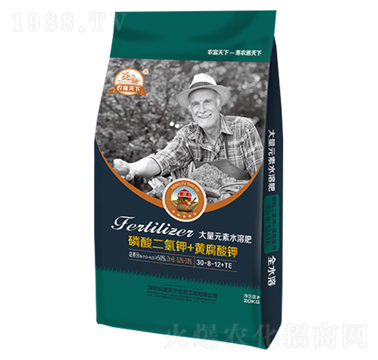 大量元素水溶肥料30-8-12+TE-農富天下