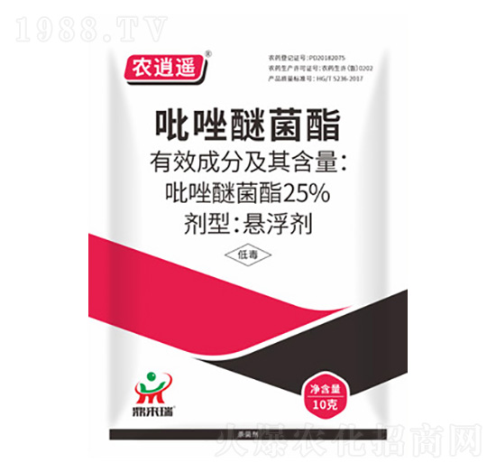 25%吡唑醚菌酯10g-農(nóng)逍遙-鼎來瑞