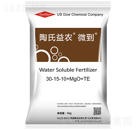 5kg����Ԫ��ˮ�ܷ���30-15-10+MgO+TE-΢��-�������r(n��ng)