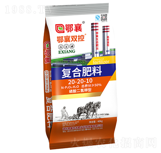 磷酸二氫鉀型復合肥20-20-10-鄂襄雙控-鄂襄