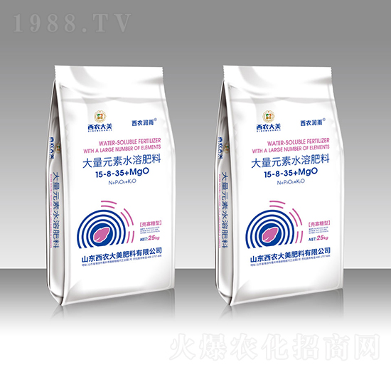 ����Ԫ��ˮ�ܷ���15-8-35+MgO-���r(n��ng)����-���r(n��ng)����