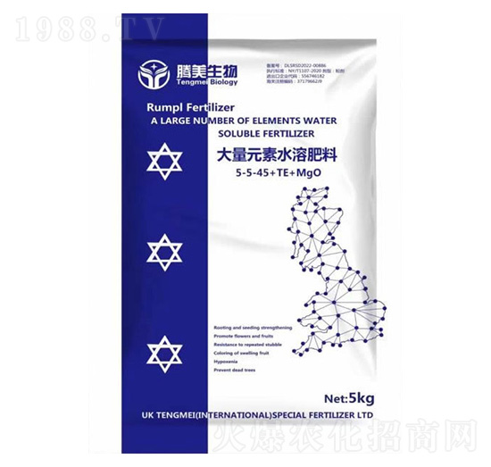 ����Ԫ��ˮ�ܷ���5-5-45+TE+Mgo-�v������