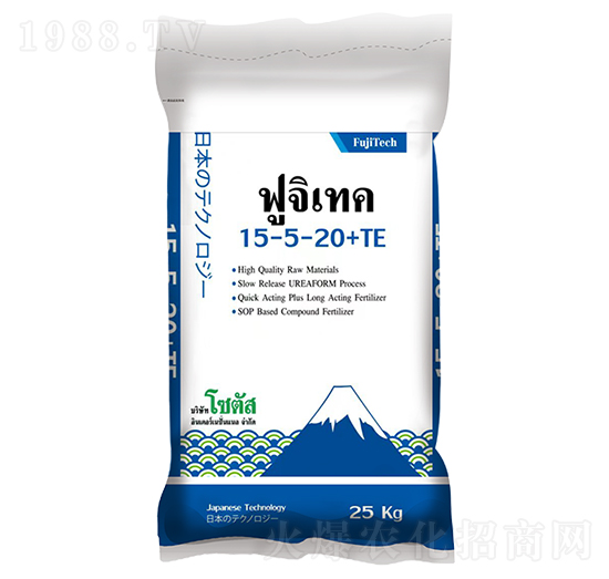 復(fù)合肥料15-5-20+TE（馬來西亞、澳大利亞、泰國）-住商肥料