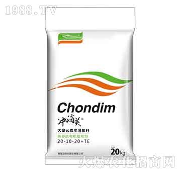 魚多肽有機螯合型大量元素水溶肥料20-10-20+TE-沖滴美-益佰農