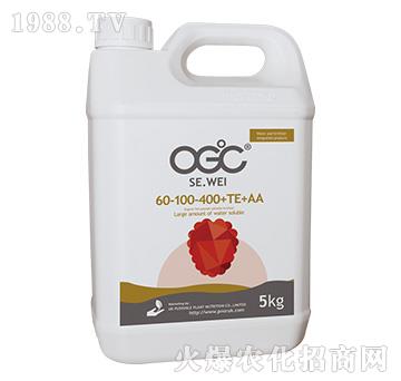 大量元素水溶肥料60-100-400+TE+AA-OGC·色味-陽(yáng)光綠健