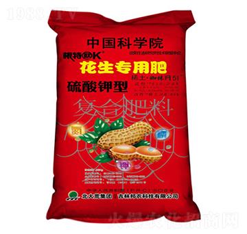 花生專用硫酸鉀型復(fù)合肥料12-18-15+6Si-邦農(nóng)科技