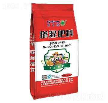 緩釋摻混肥料18-16-7-生之道