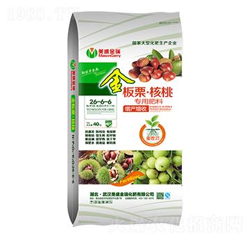 板栗、核桃專用肥料26-6-6-美盛金瑞
