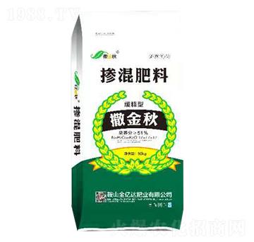 50kg緩釋型摻混肥料17-17-17-撒金秋-金億達肥業(yè)