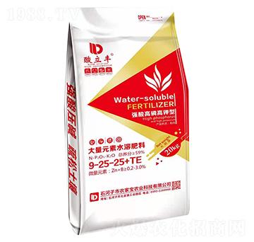 強(qiáng)酸高磷高鉀型大量元素水溶肥9-25-25+TE-酸立豐-農(nóng)家寶