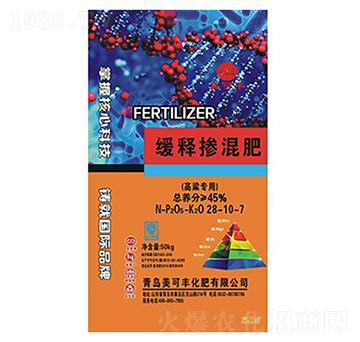 高粱專用緩釋摻混肥28-10-7-美可豐