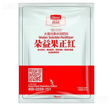 大量元素水溶肥-果正紅-朵益農(nóng)業(yè)