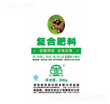 吐綠復(fù)合肥（硫酸鉀型）15-15-15-隆科農(nóng)資