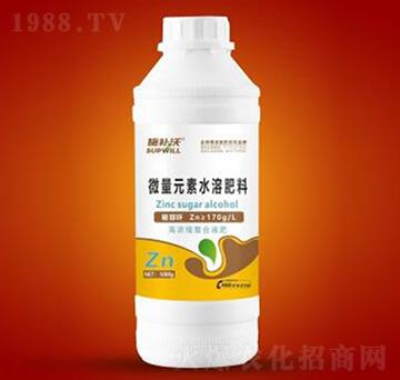 高濃縮螯合液肥-糖醇鋅-施補(bǔ)沃