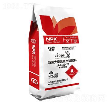 聚谷氨酸型海藻大量元素水溶肥料14-6-36+TE-福奧