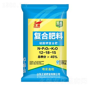 硫酸鉀復合肥料12-18-15-正道-祥云農(nóng)業(yè)
