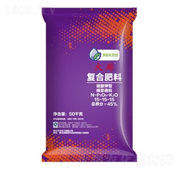 硫酸鉀復合肥料15-15-15-火炬-祥云農(nóng)業(yè)