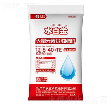 膨果增色型大量元素水溶肥料12-8-40+TE-水白金-樂開懷