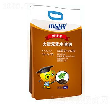 田園邦生物菌水溶肥16-6-36-農(nóng)大肥業(yè)