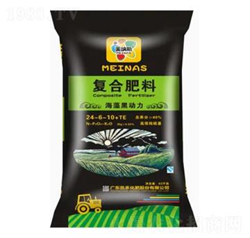 海藻黑動力復(fù)合肥料24-6-10+TE-美納斯-凱多化肥