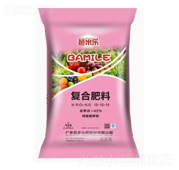 純硫酸鉀型復(fù)合肥料15-15-15-芭米樂-凱多化肥