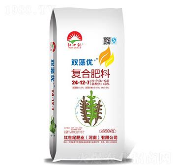 雙藻優(yōu)+復合肥料24-12-7-紅世紀